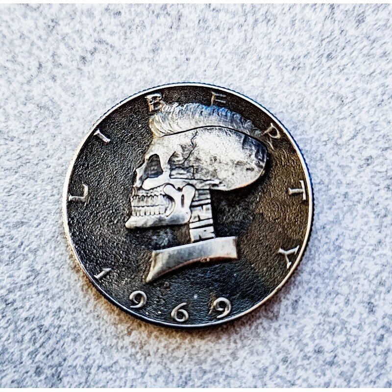 No Motto Kennedy hobo nickel