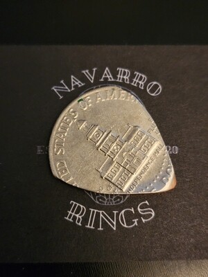 Kennedy half dollar guitar pick