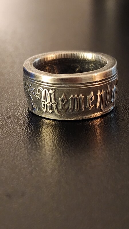 Momento Mori Deluxe Coin Ring