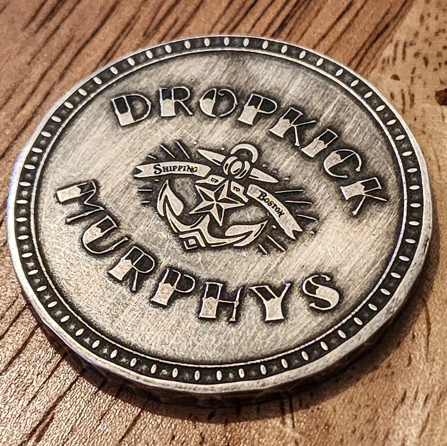 Dropkick Murphys Edc coin
