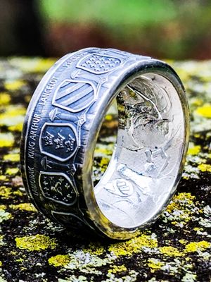 Limited edition King Arthur and the Knights of the Round Table ring
