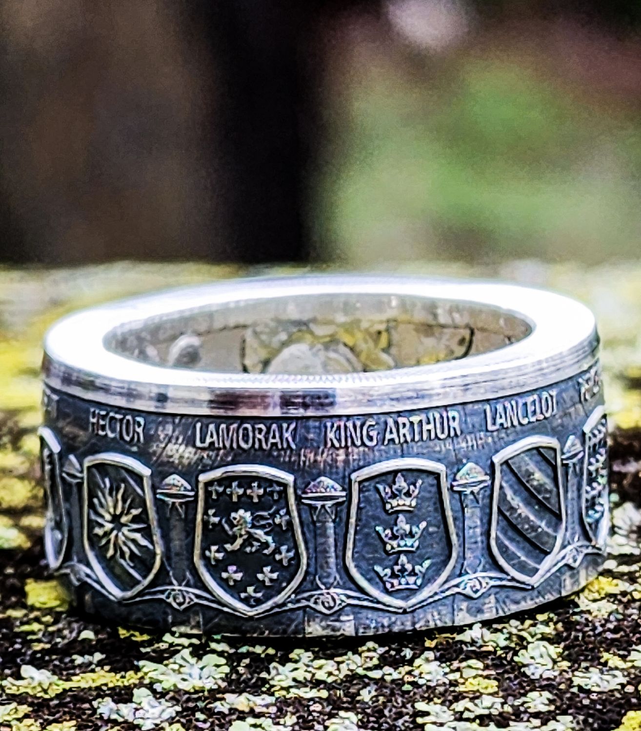Limited edition King Arthur and the Knights of the Round Table ring