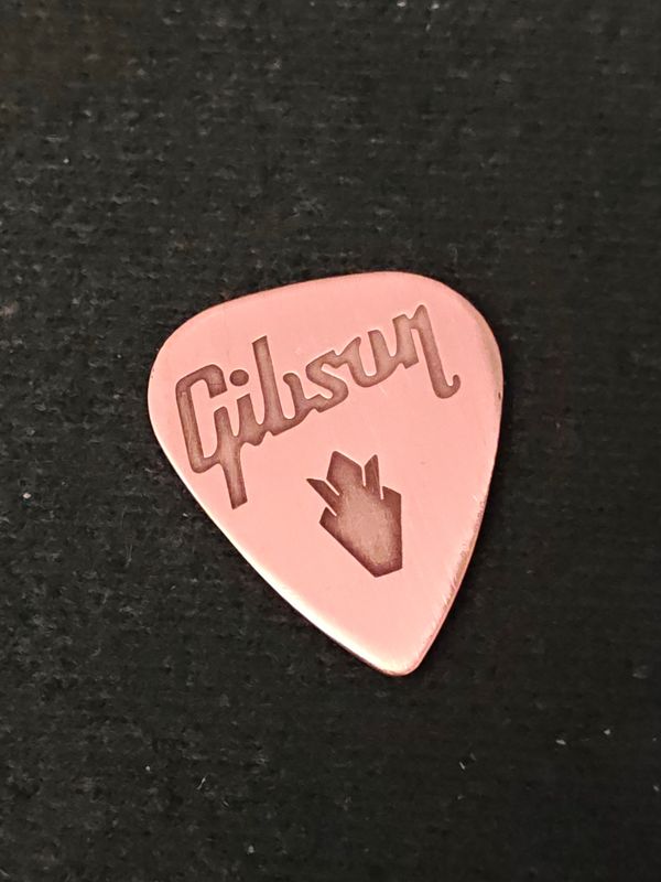Silver guitar pics