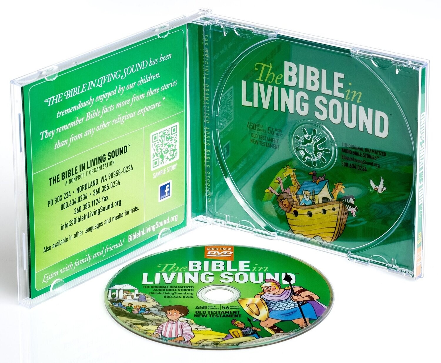 450 Bible Stories - Audio DVD