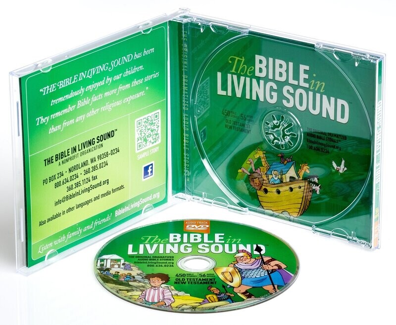 450 Bible Stories - Audio DVD