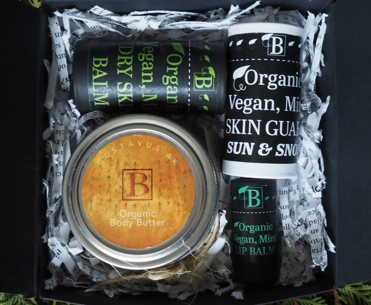 Gift Box of 4 items:  Orange/Cedar