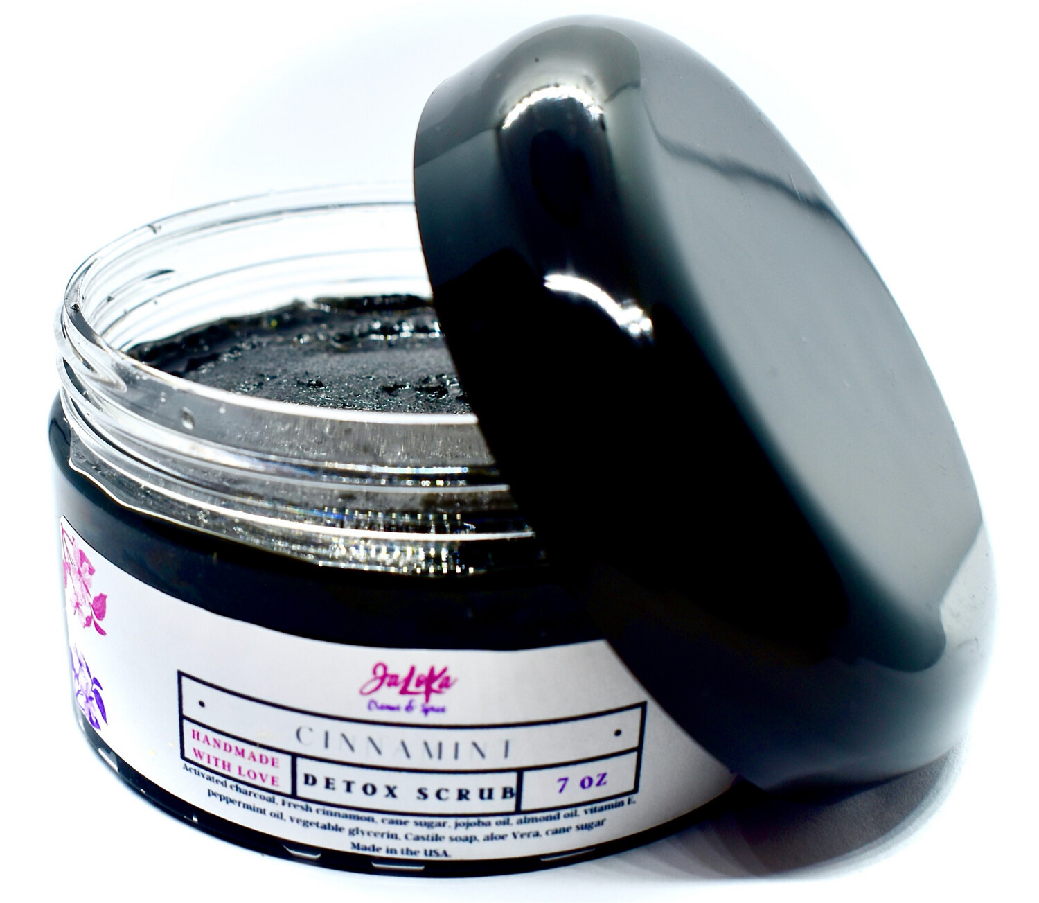 Cinnamint Charcoal Detox Scrub