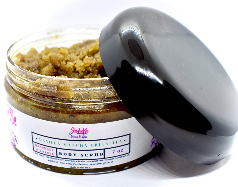Vanilla Matcha Green Tea Sugar Scrub