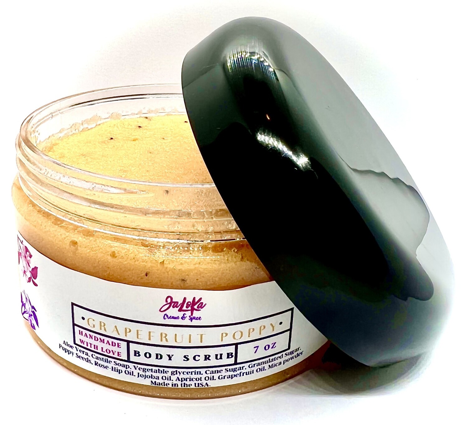 Grapefruit Poppy Sugar Scrub