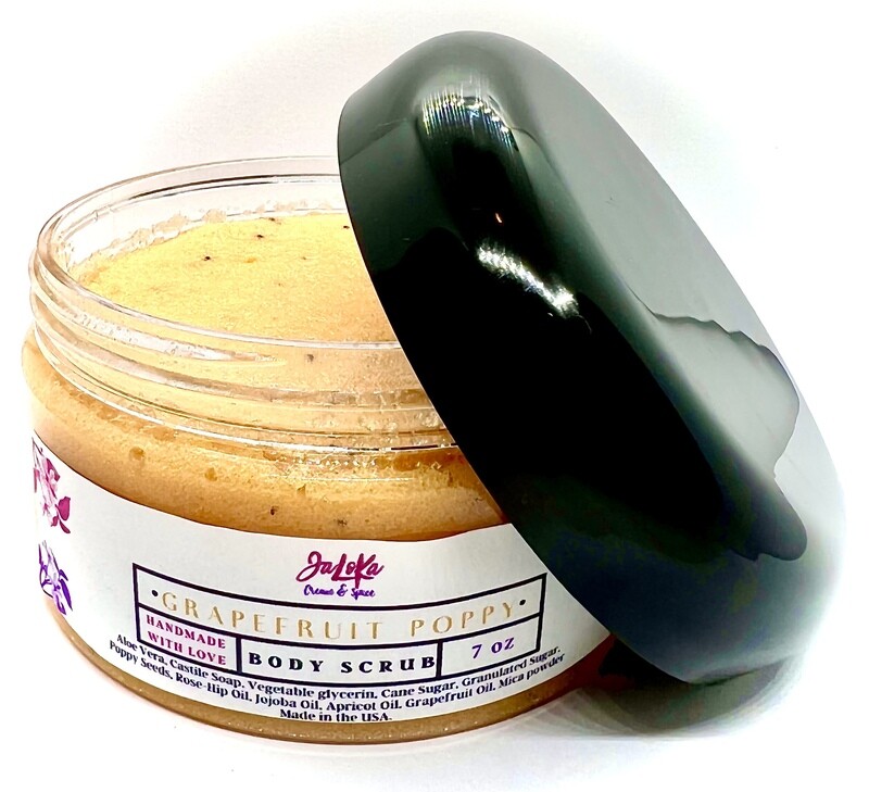 Grapefruit Poppy Sugar Scrub