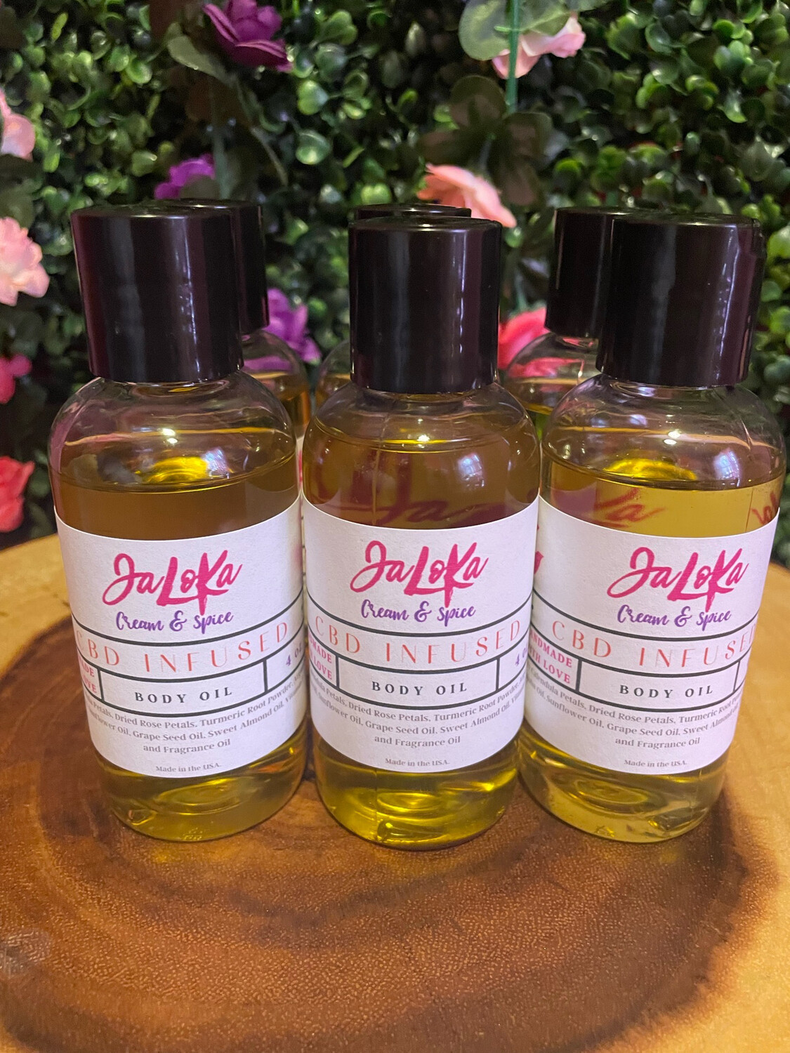 CBD Infused Body Oil
