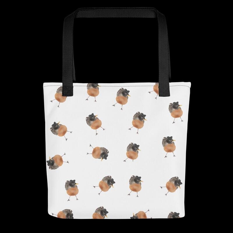 American Robin Songbird Lovers Tote Bag