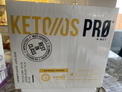 Keto//OS Pro
Flavor- Banana, Orange dream, Birthday Cake
