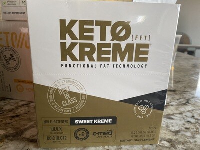 Keto//Kreme Functional Fat Technology
18 Pack Trial