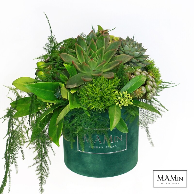 Gėlių dėžutė "Green" S