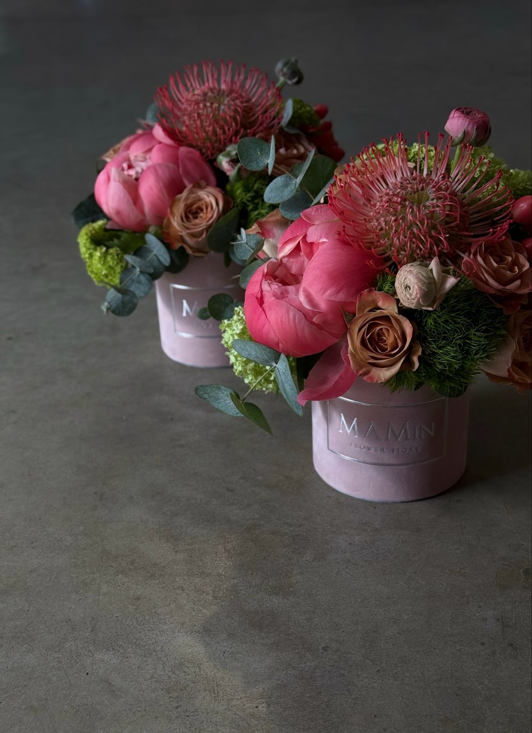 Gėlių dėžutė "Peonies” XS