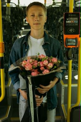 Puokštė "TEEN SPIRIT ROSES"