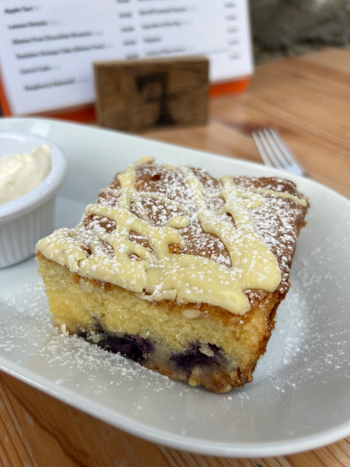 Lemon &amp; Blueberry/Raspberry Blondie