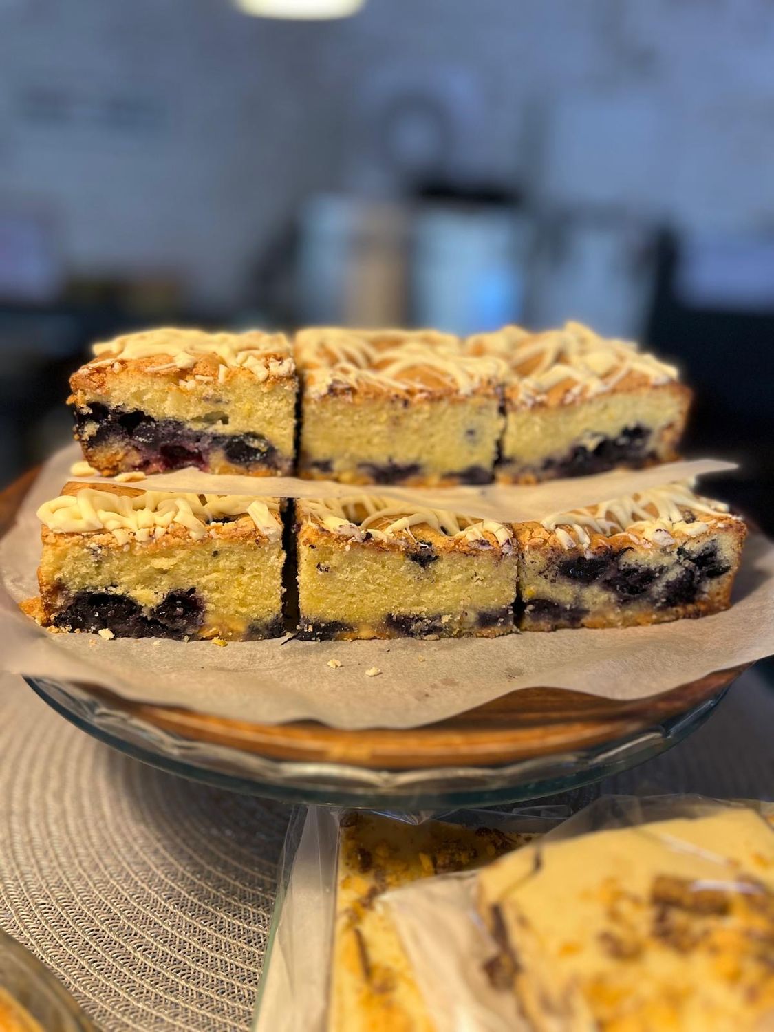 Lemon &amp; Blueberry/Raspberry Blondie