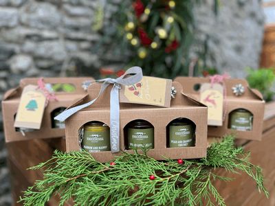 3 Jar Chutney Box