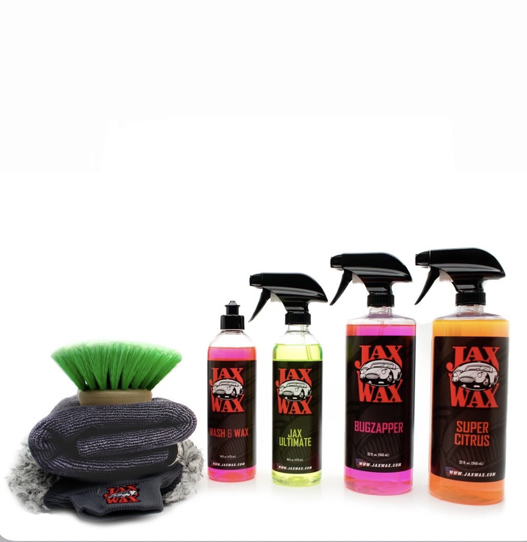 JAX WAX ESSENTIALS EXTERIOR WASH AND CLEAN KIT