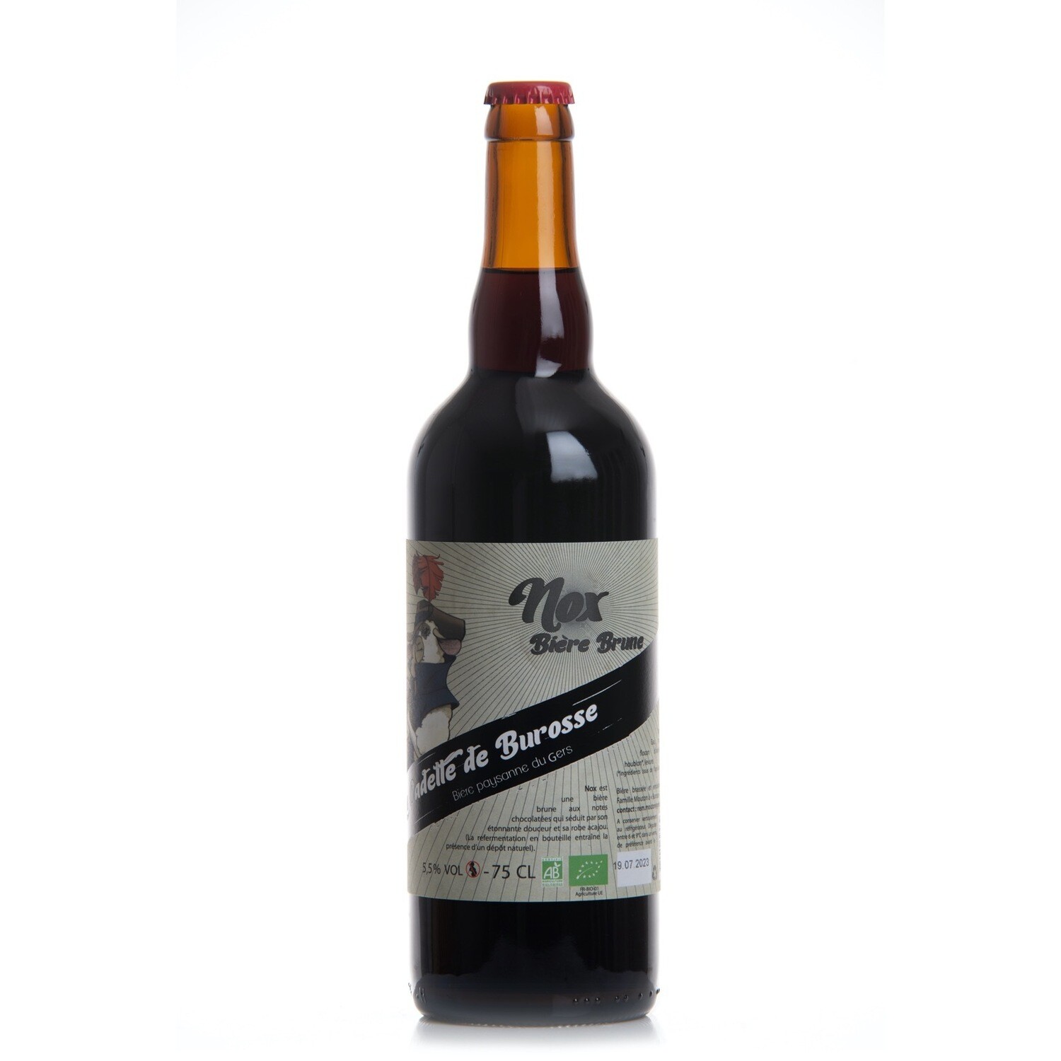 Bière brune - BUROSSE (33cl)