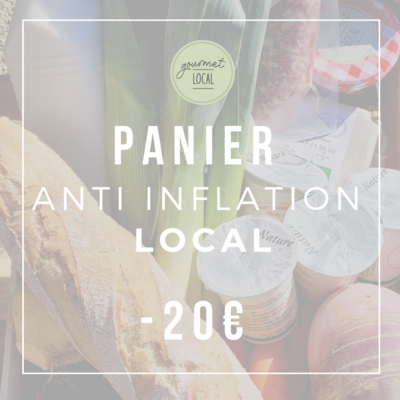 Panier anti inflation local