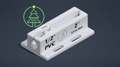 PVC Pixel Drilling Jig