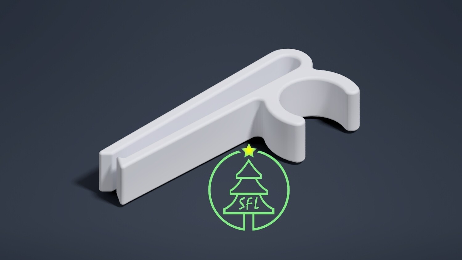Standard Shingle Clip, Pipe Type Selection: PVC, Pipe Size Selection: 1/2&quot;