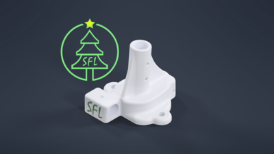 STL File - 1/2&quot; PVC Single SFL Ultimate Arch Base