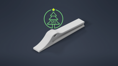 Perpendicular Shingle Clip