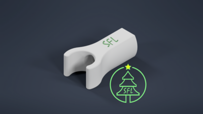 STL File - 1/2&quot; PVC Pipe Standoff