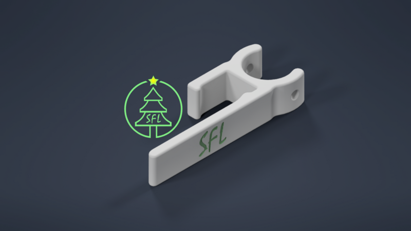 Slip Fit Gutter Clip - Top Mount