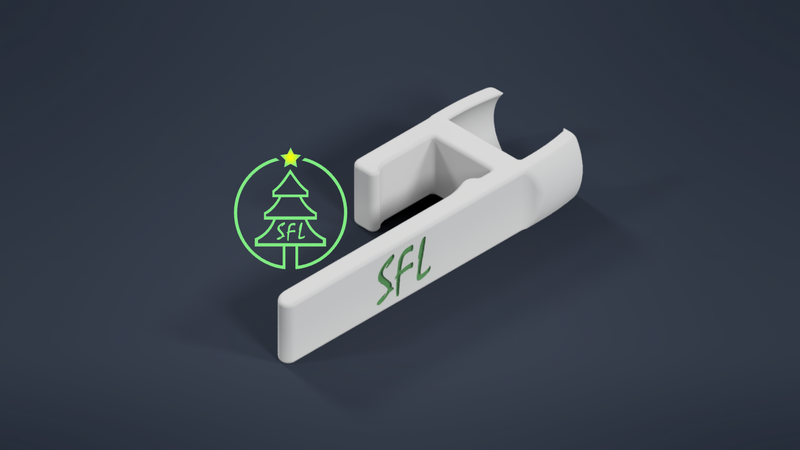 Pixa Bulb Slip Fit Gutter Clip - Top Mount