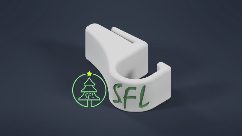 Soffit Trim Cable Hook