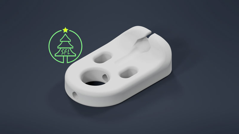 STL File - Seed Pixel Tension Clips