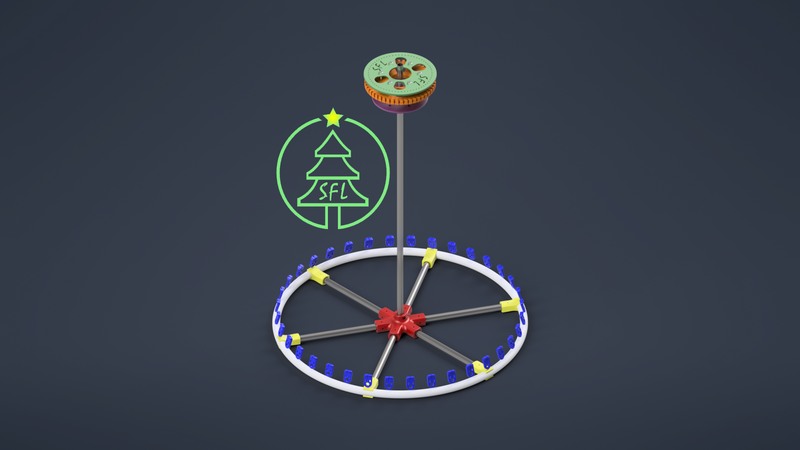 8&quot; Seed Pixel Mini Mega Tree Kit