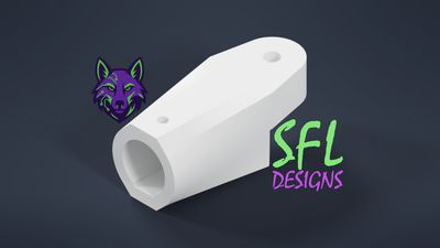 STL File - Adjustable Coyote Connector 3/4&quot; PVC Part A