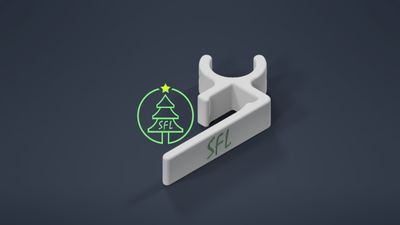 Slip Fit Gutter Clip - Top Corner Mount