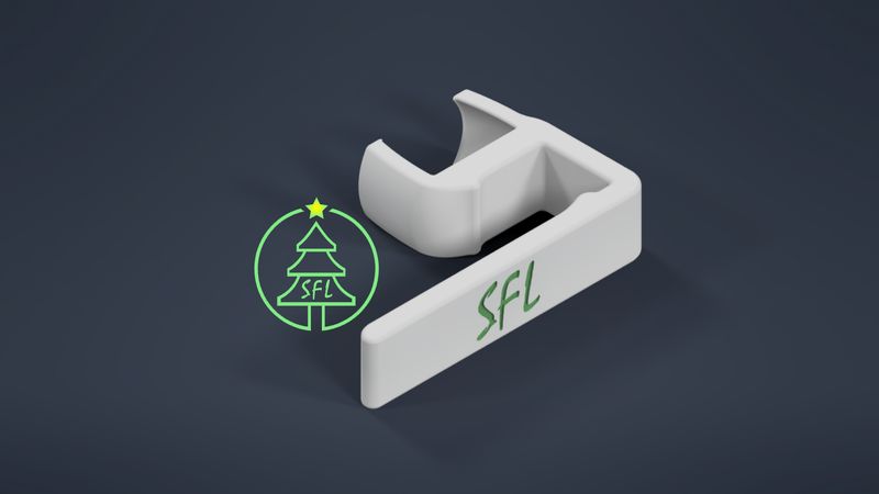 Pixa Bulb Slip Fit Gutter Clip - Front Mount