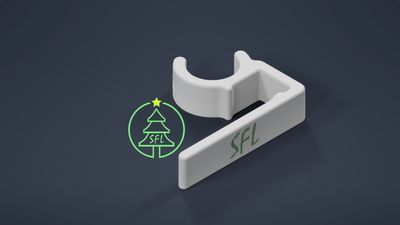 Slip Fit Gutter Clip - Front Mount