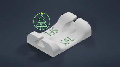 STL File - Seed Pixel Command Clips