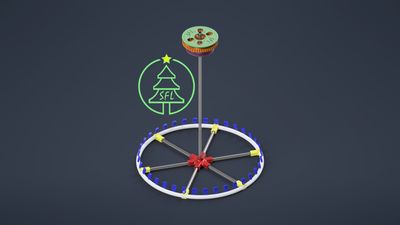 8" Seed Pixel Mini Mega Tree Kit