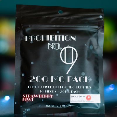 Delta 9 THC - Gummies - Strawberry Kiwi 200mg