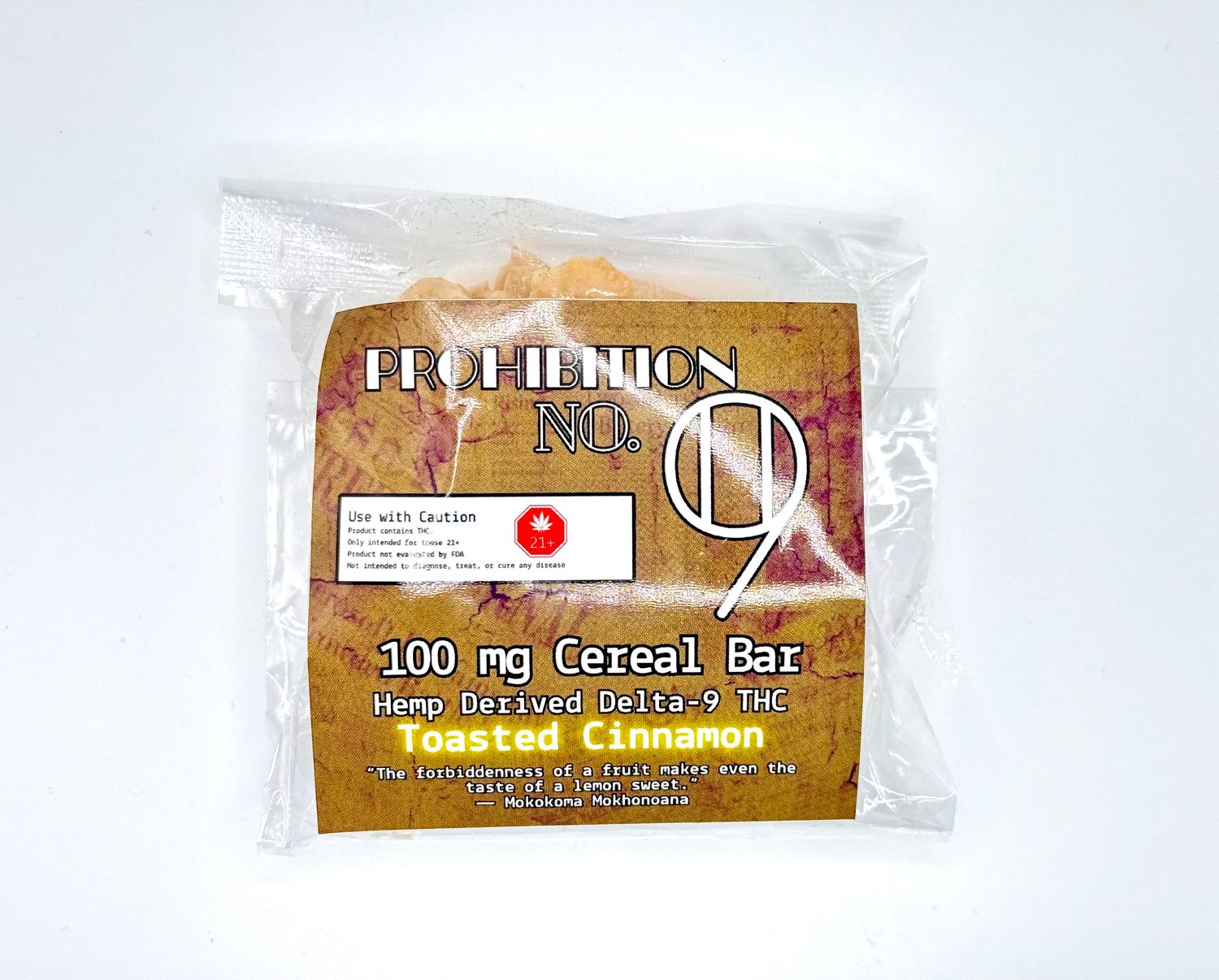 Delta 9 THC - Cereal Barz - Toasted Cinnamon 100mg