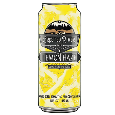 Delta 9 THC - Beverage - Crested River - Lemon Haze 10mg