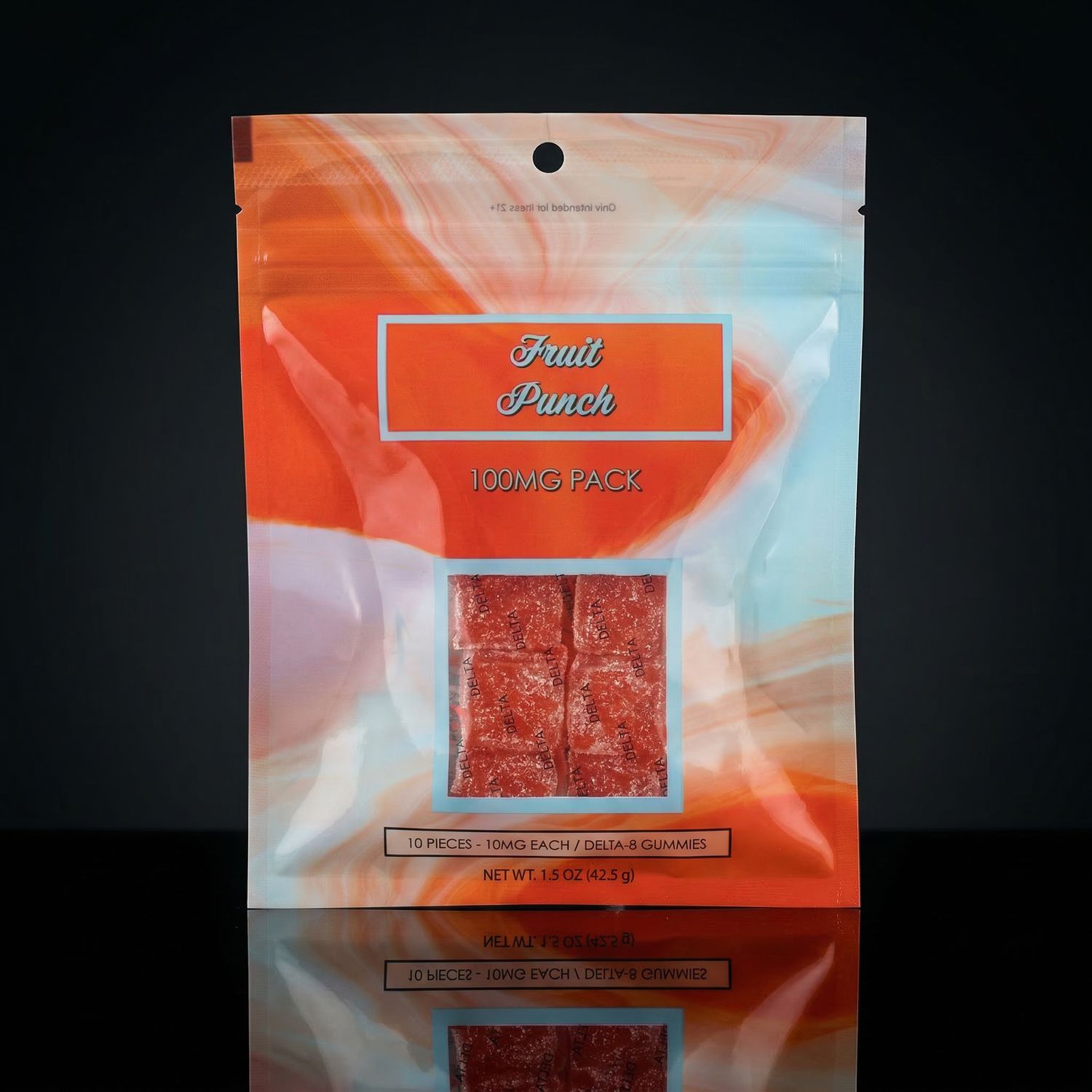 Delta 8 THC - Gummies - Fruit Punch 100mg