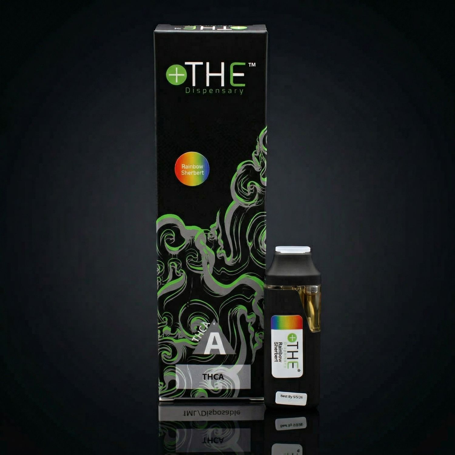 THCA - Disposable - Rainbow Sherbert 1g