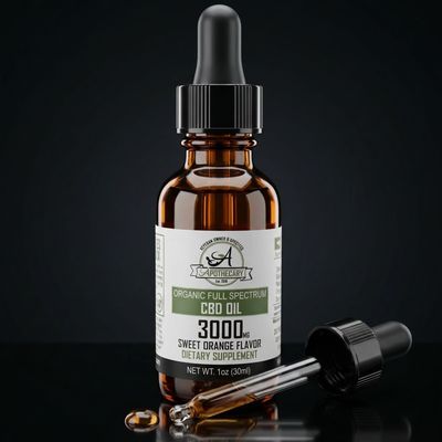 CBD Full Spectrum - Tincture - Sweet Orange 3000mg