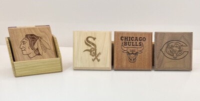 Hardwood Coasters